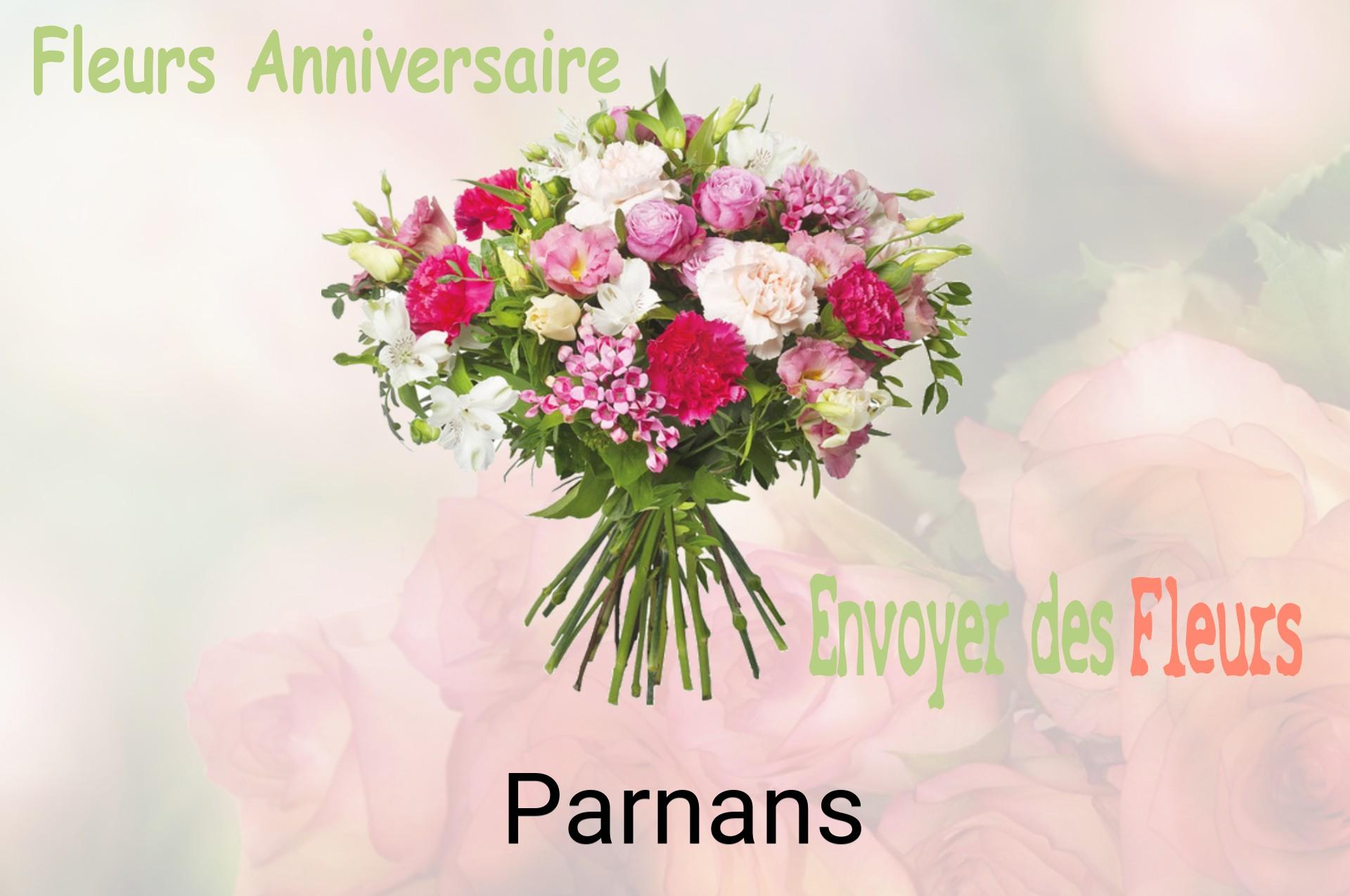 Bouquet de fleurs d’anniversaire livré à Parnans